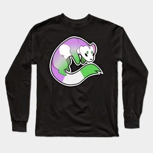 Ferret Queer Pride Long Sleeve T-Shirt